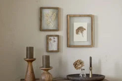 Jahala Wall Hung Photo Frame - Antique Brass - Antique Brass - Large