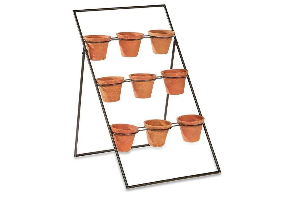 Jara Terracotta Planter Stand