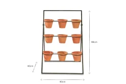 Jara Terracotta Planter Stand
