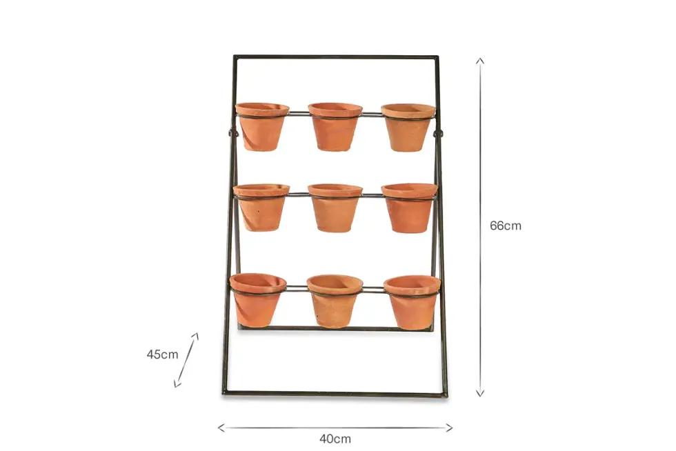 Jara Terracotta Planter Stand