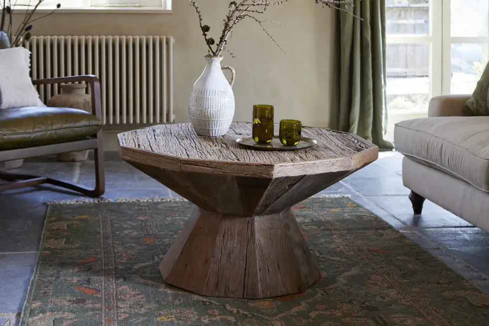 Juhi Reclaimed Wood Coffee Table - Natural