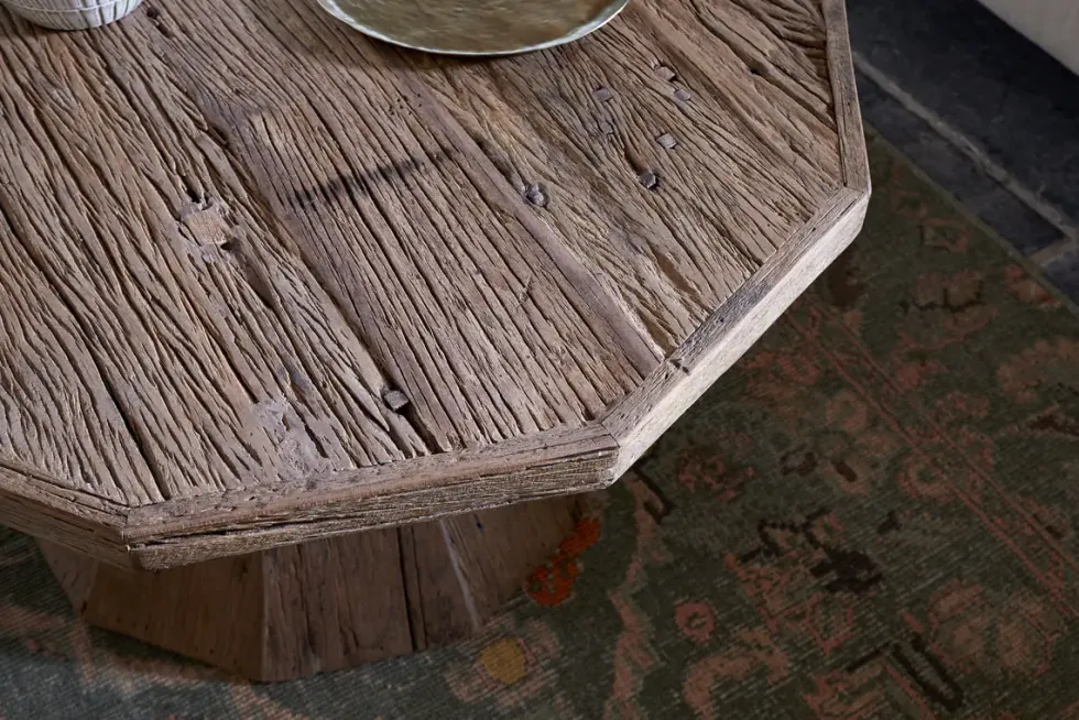 Juhi Reclaimed Wood Coffee Table - Natural