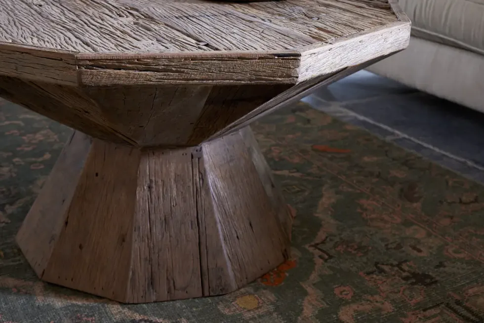 Juhi Reclaimed Wood Coffee Table - Natural