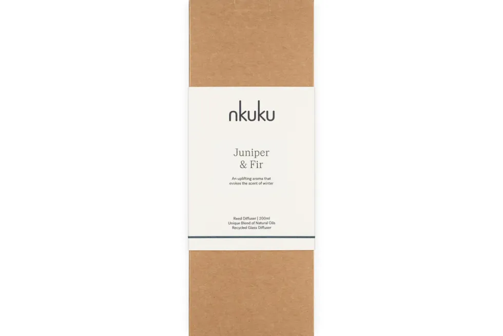 Juniper & Fir Reed Diffuser - Antique Gold