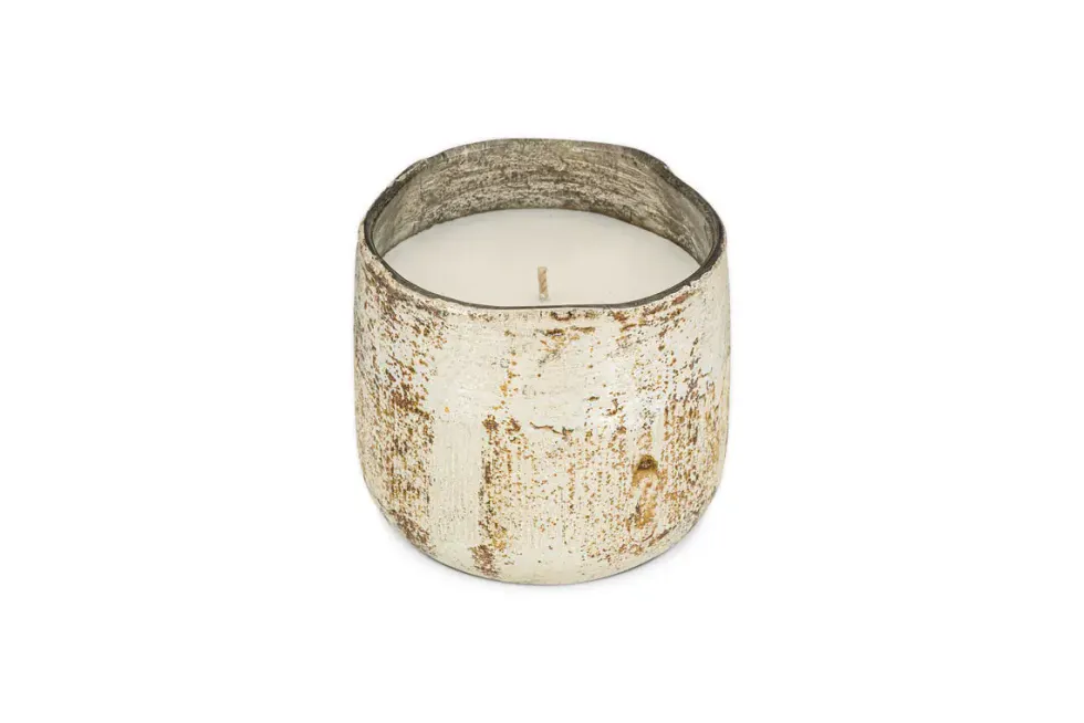 Juniper & Fir 1 Wick Scented Candle - Antique Gold - 1 Wick