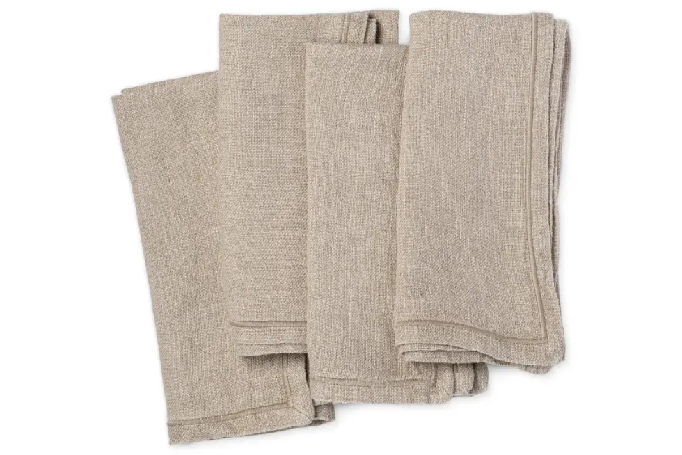 Junto Linen Napkin - Natural (Set of 4)