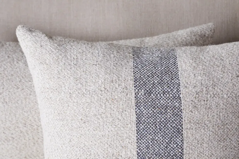 Kallu Wool & Cotton Cushion Cover - Natural