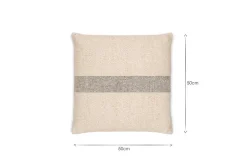 Kallu Wool & Cotton Cushion Cover - Natural