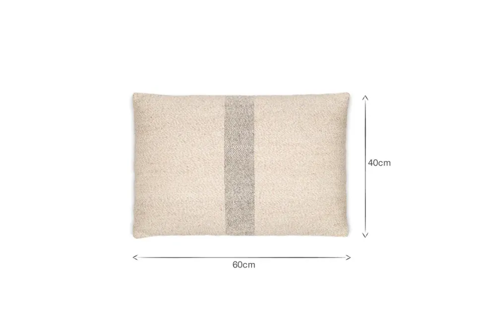 Kallu Wool & Cotton Cushion Cover - Natural
