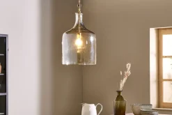 Kalsi Recycled Glass Pendant Light - Lustre - Large