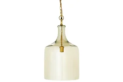 Kalsi Recycled Glass Pendant Light - Lustre - Large
