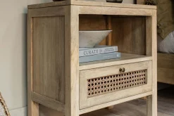 Kanz Mango Wood Bedside Table