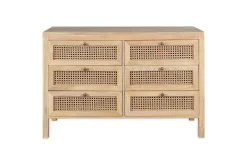 Kanz Mango Wood Chest Of Drawers - Natural