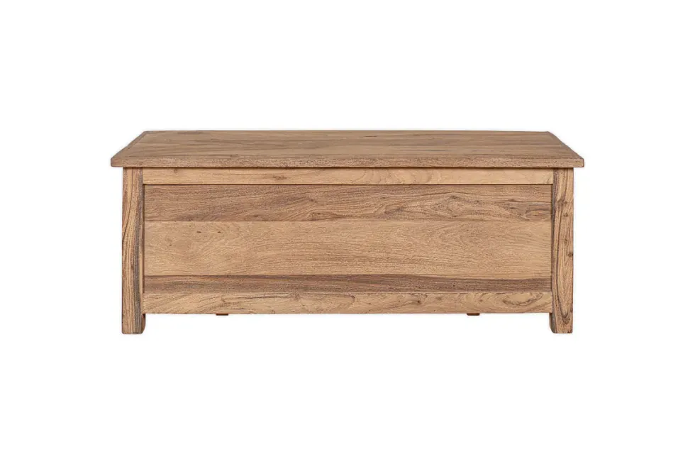 Karadi Reclaimed Wood Storage Bench - Natural