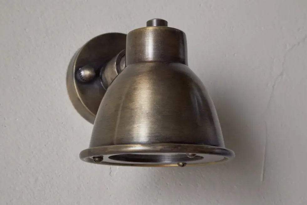 Kasai Brass Spotlight - Antique Brass