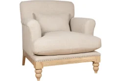 Kashi Linen Armchair - Natural