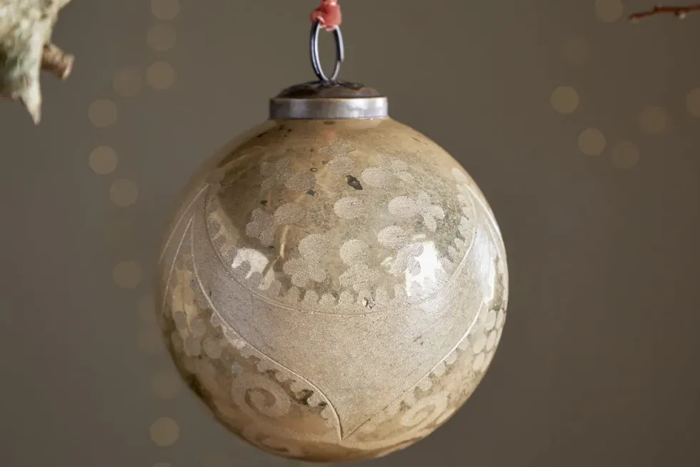 Kecci Baubles - Antique Champagne - (Set of 3)