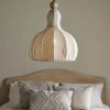 Kela Fabric Pendant - Off White