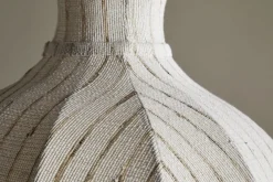 Kela Fabric Pendant - Off White