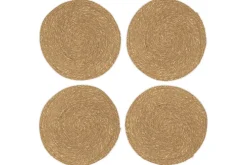 Keso Woven Placemats - Brown (Set of 4)