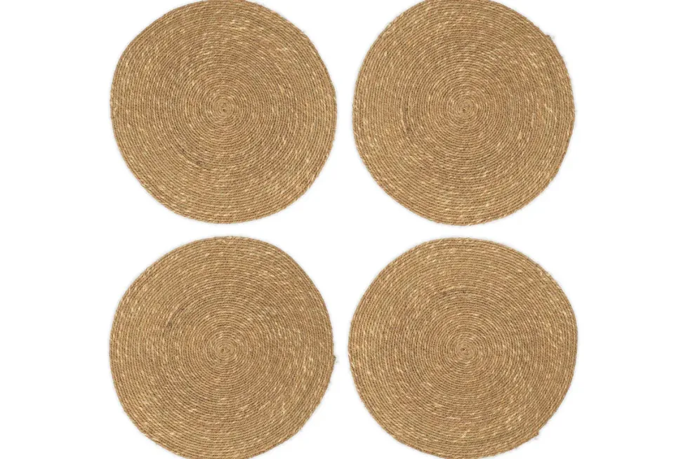 Keso Woven Placemats - Brown (Set of 4)