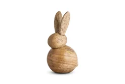 Khara Mango Wood Rabbit Standing Decoration - Natural