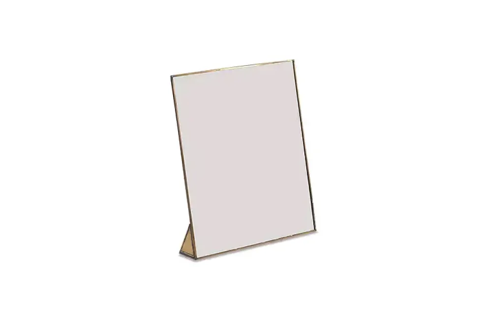 Kiko Standing Mirror - Antique Brass