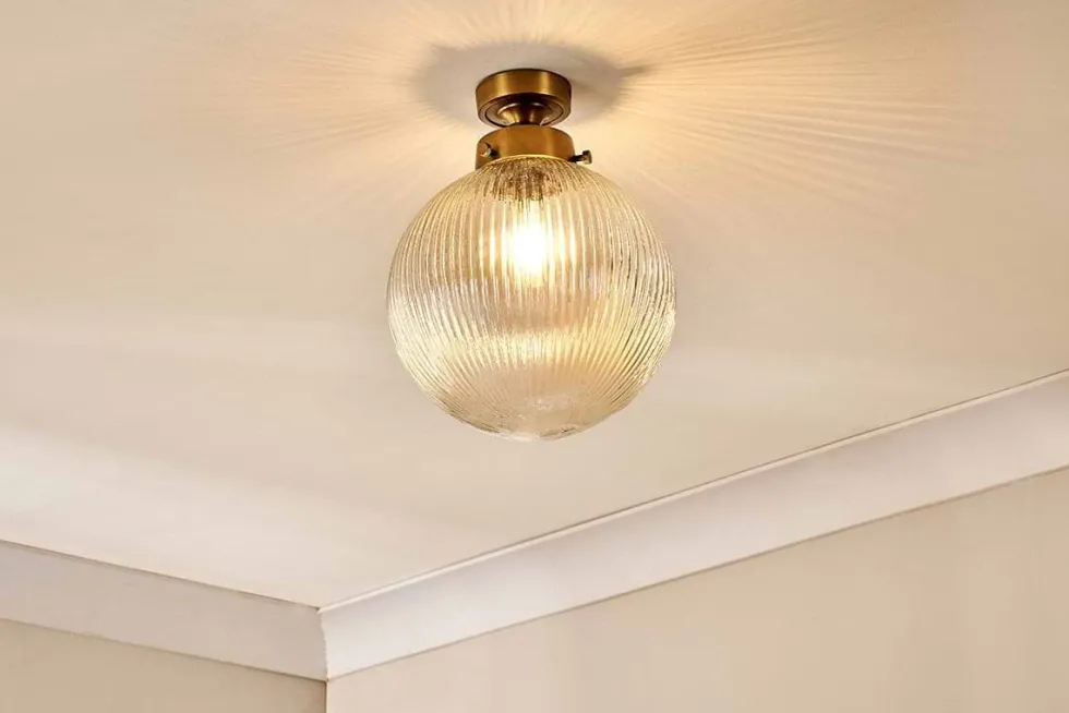 Konnie Bathroom Ceiling Light - Clear