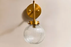 Konnie Bathroom Wall Light - Clear
