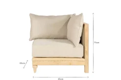 Krissa Modular Sofa - Corner