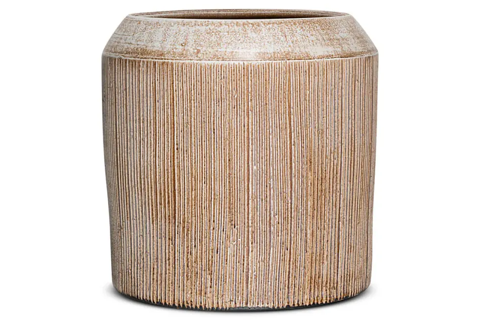 Kubo Ceramic Planter - Terracotta