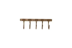 Kuna Iron Hooks - Antique Brass