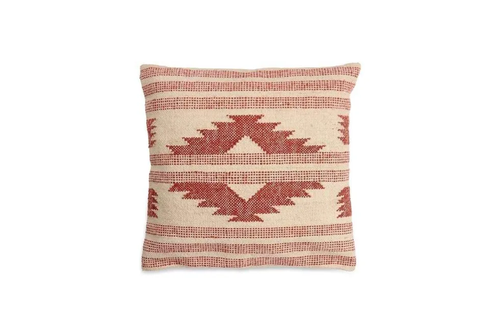 Kutha Kilim Cushion Cover - Cream - Square