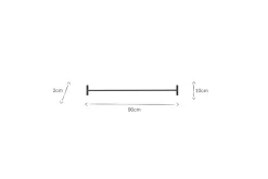 Laila Hanging Rail - Iron