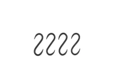 Laila Iron S-Hooks - Iron - (Set of 4)
