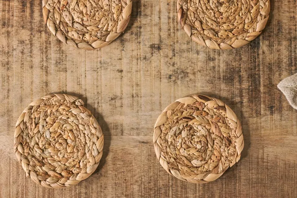 Lam Coasters - Natural (Set of 4)
