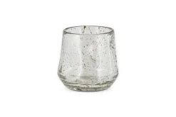 Linora Recycled Glass Tealight Holder - Clear