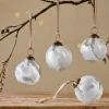 Lohara Baubles - White (Set of 4)