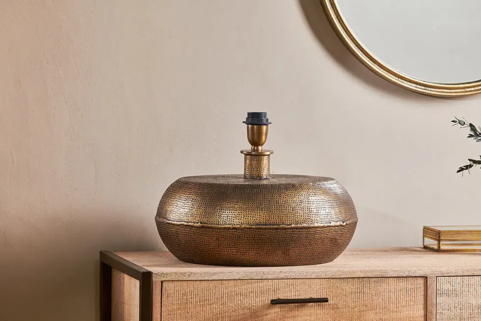 Lumbu Lamp - Antique Brass - Large