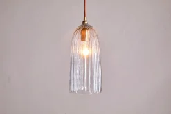 Lumina Recycled Glass Pendant - Clear