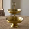 Mahika Stand - Antique Brass