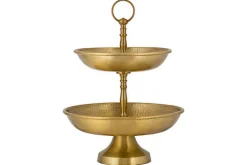 Mahika Stand - Antique Brass