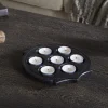 Maji Stone Multi Tealight Holder - Antique Black