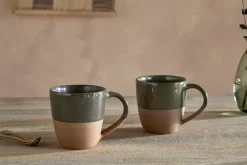 Mali Mug - Forest Green - Large (Set of 2)