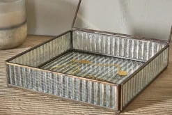Malita Jewellery Box - Antique Brass