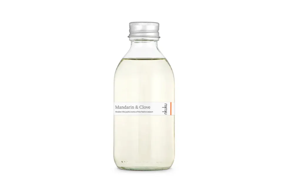 Mandarin & Clove Reed Diffuser - Antique Gold