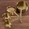 Mane Measuring Cups - Brushed Gold
