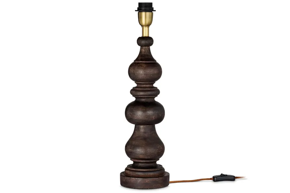Manua Wood Table Lamp - Large