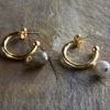 Marai Labradorite Earrings - Labradorite & Gold