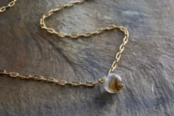 Marai Labradorite Necklace - Labradorite & Gold